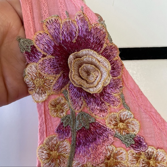 Arrata silent journey - Anthropologie bohemian pink sleeveless maxi - Picture 5 of 14